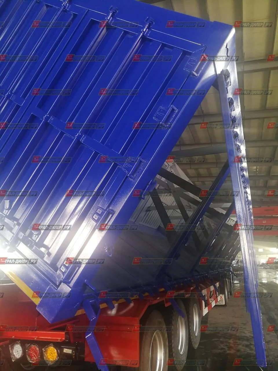 В наличии! Полуприцеп самосвальный AMUR LYR9601XXYE 70 м3 - миниатюра 6