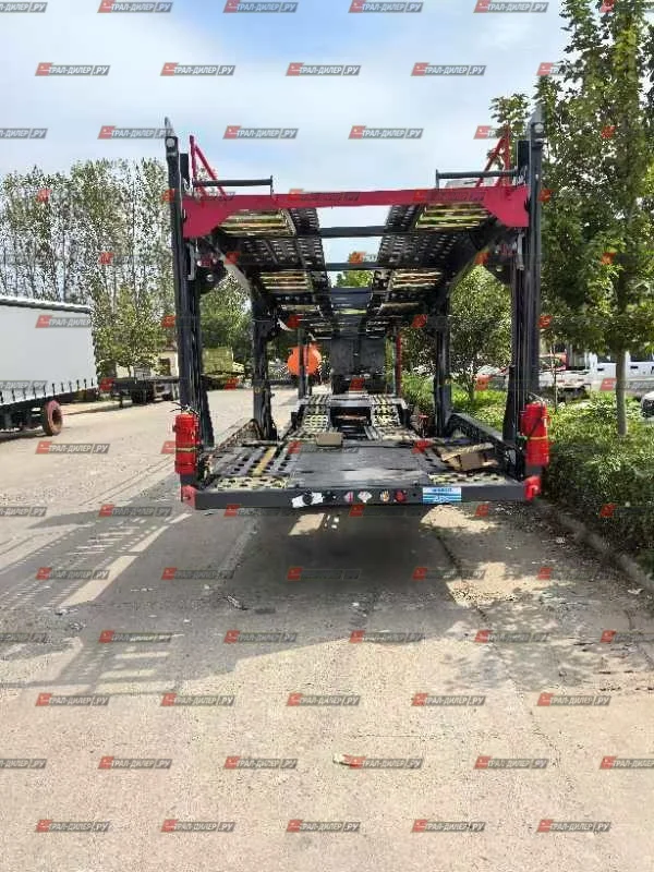Автовоз винтовой Luxuda LZC9405BG на 8 машин - миниатюра 2