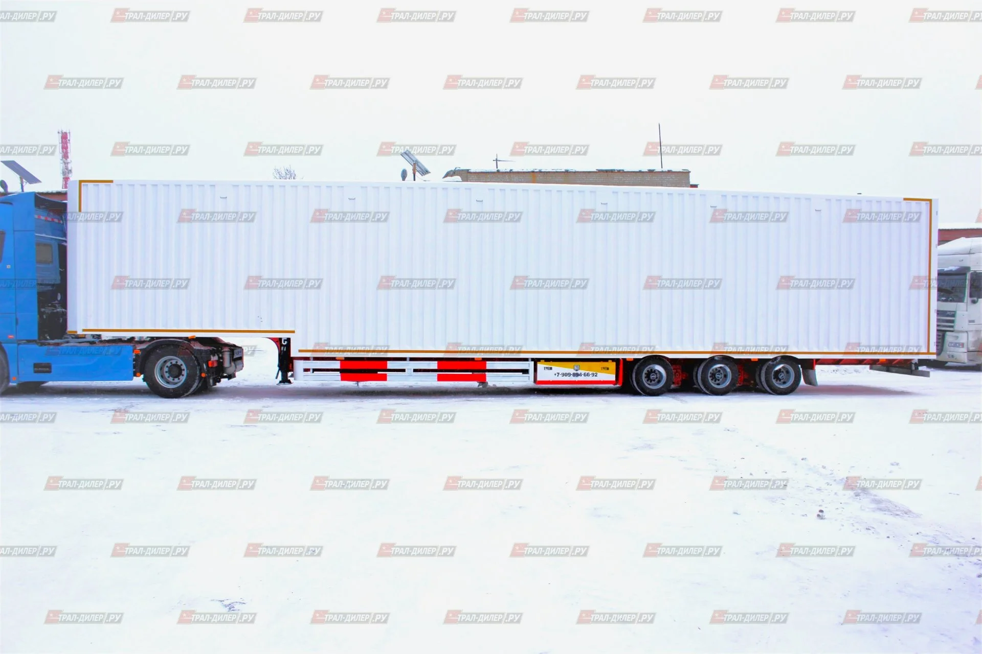 В наличии! Цельнометаллический фургон Amur LYR9400XXYE, объем 127 м3