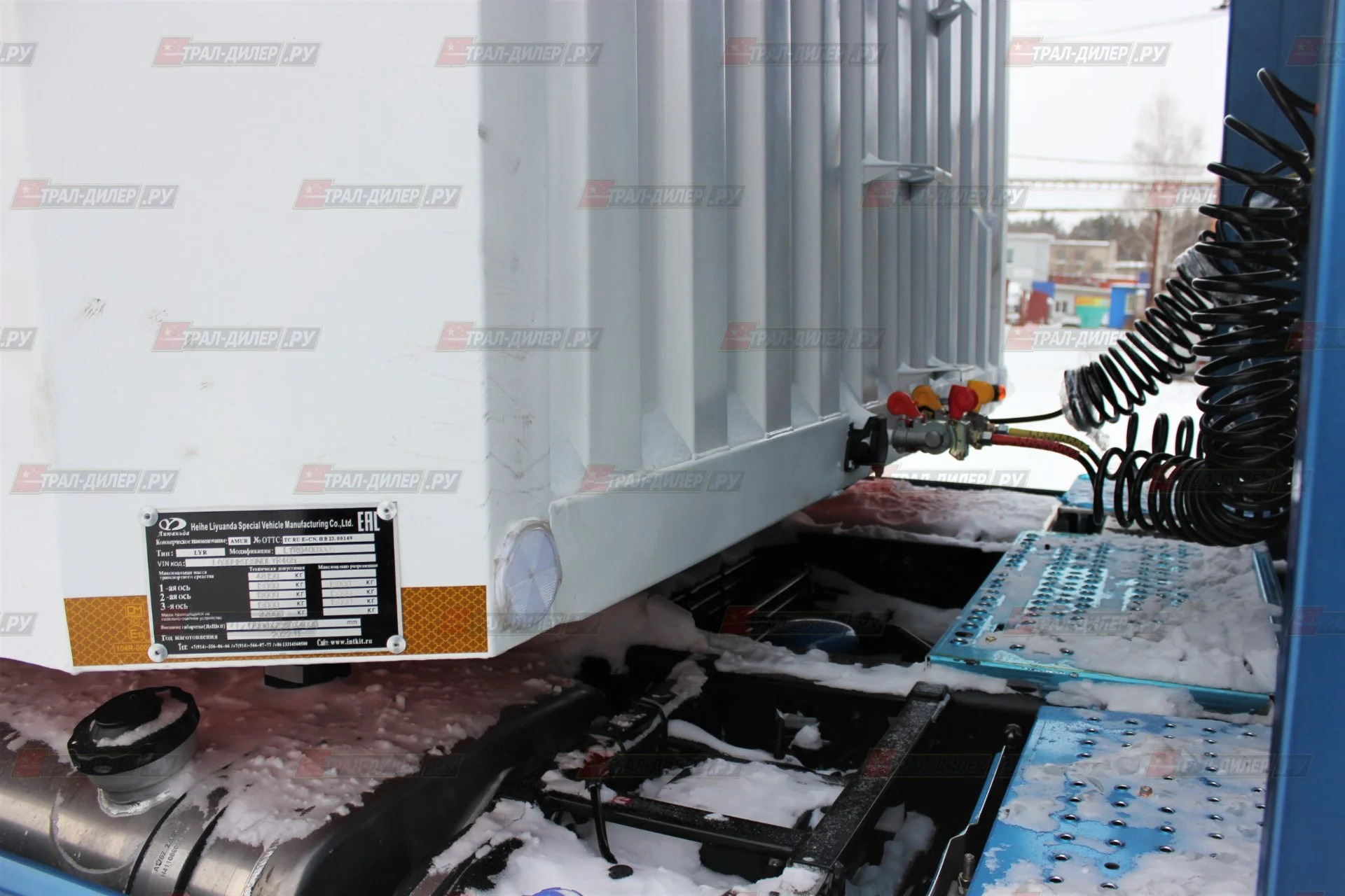 В наличии! Цельнометаллический фургон Amur LYR9400XXYE, объем 127 м3 - миниатюра 19