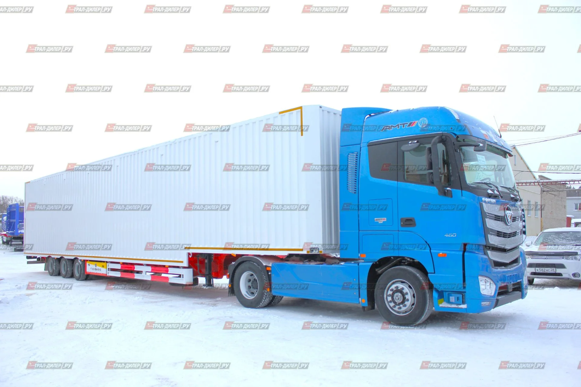 В наличии! Цельнометаллический фургон Amur LYR9400XXYE, объем 127 м3 - миниатюра 20