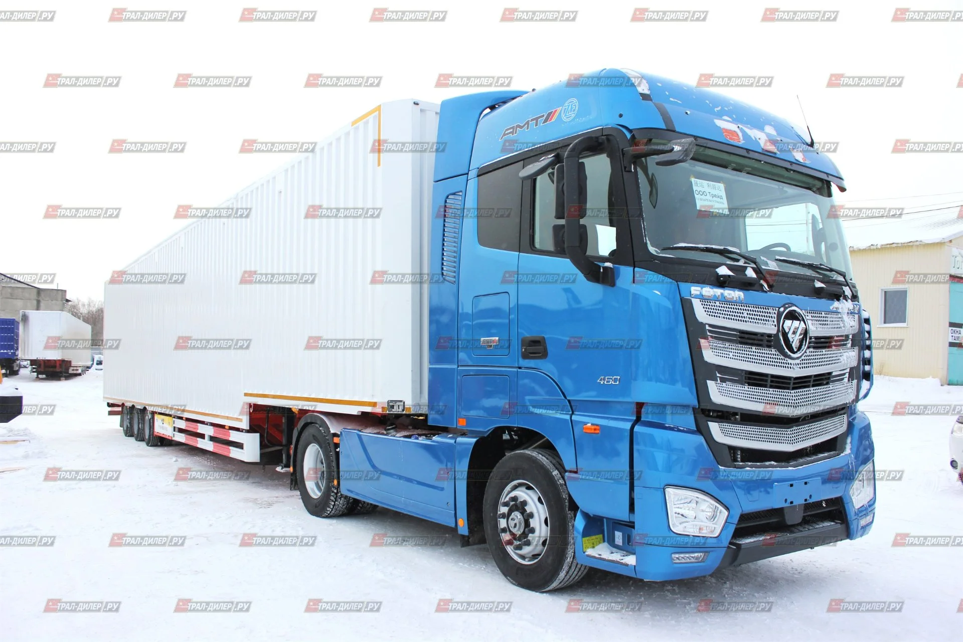 В наличии! Цельнометаллический фургон Amur LYR9400XXYE, объем 127 м3 - миниатюра 21