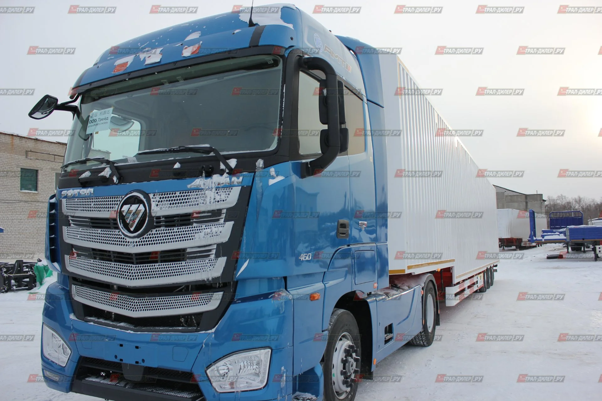 В наличии! Цельнометаллический фургон Amur LYR9400XXYE, объем 127 м3 - миниатюра 22