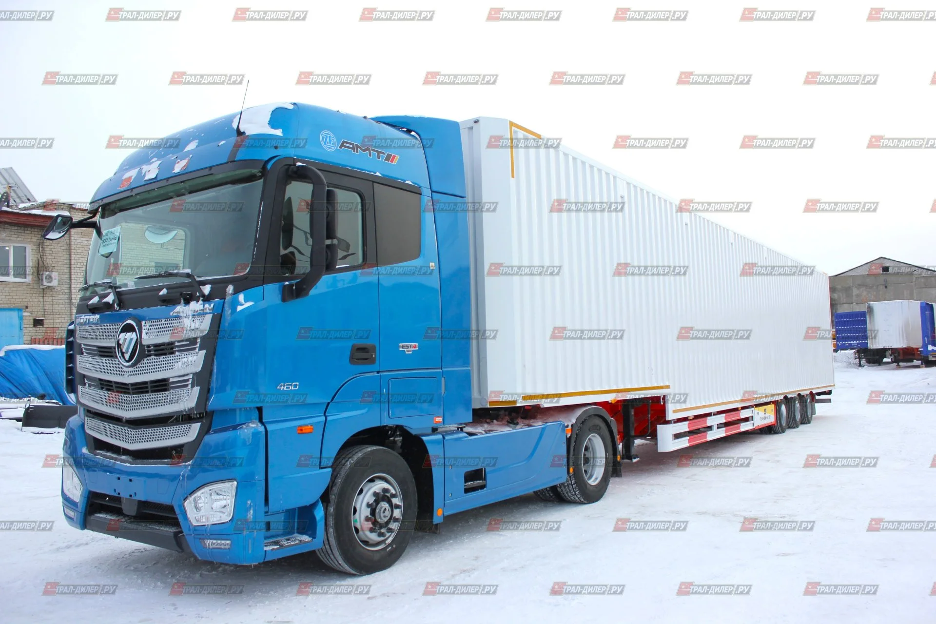 В наличии! Цельнометаллический фургон Amur LYR9400XXYE, объем 127 м3 - миниатюра 23