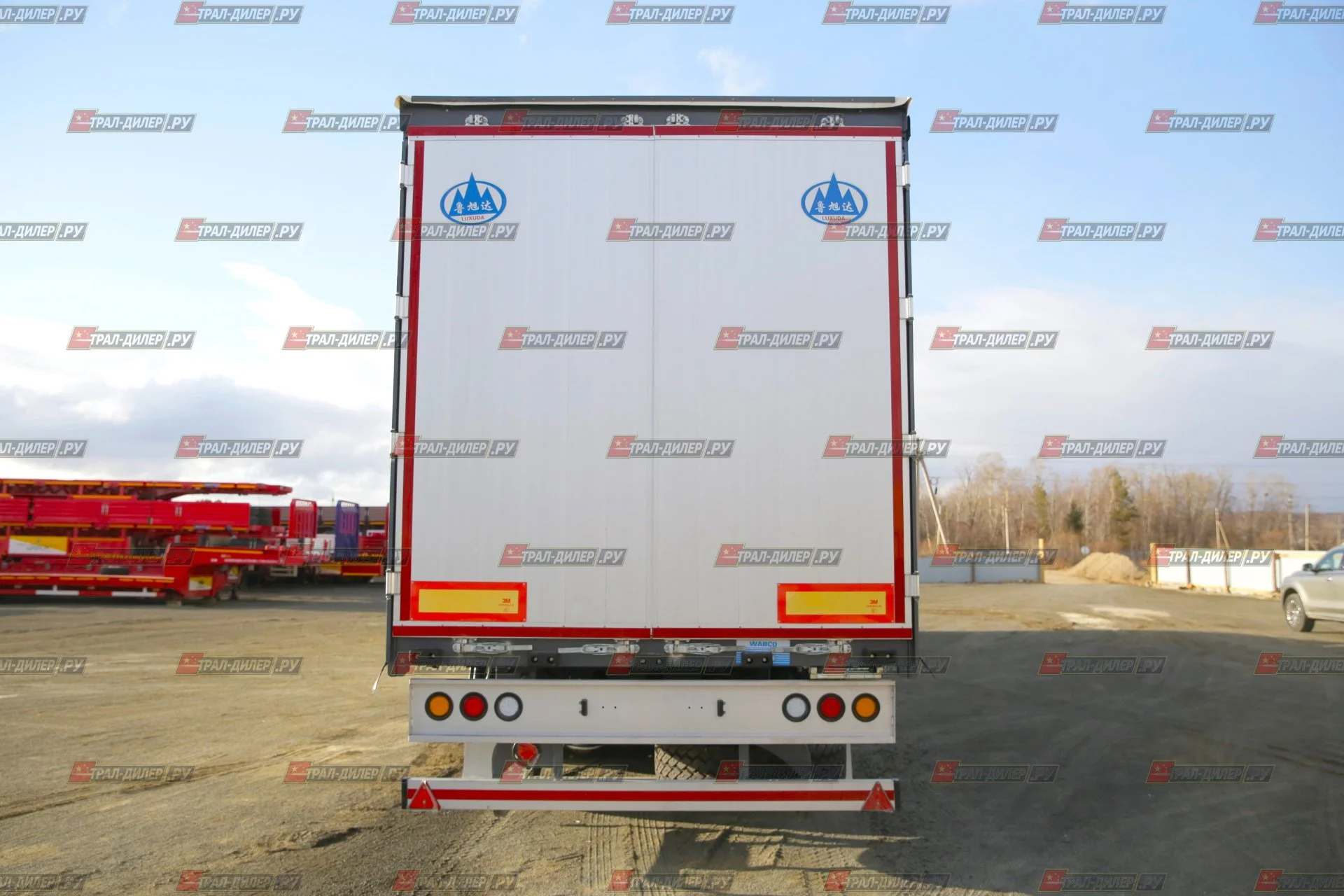 В наличии! Шторный полуприцеп Luxuda LZC9406XXYCL - миниатюра 3