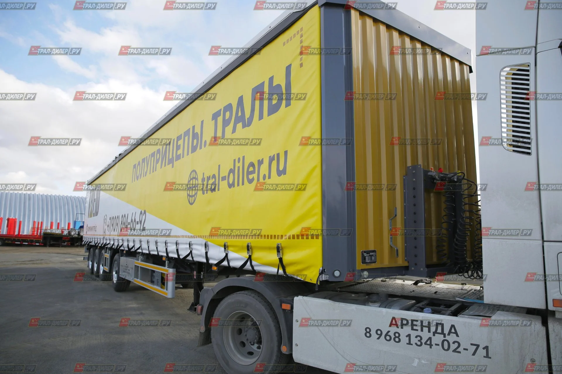 В наличии! Шторный полуприцеп Luxuda LZC9406XXYCL - миниатюра 5