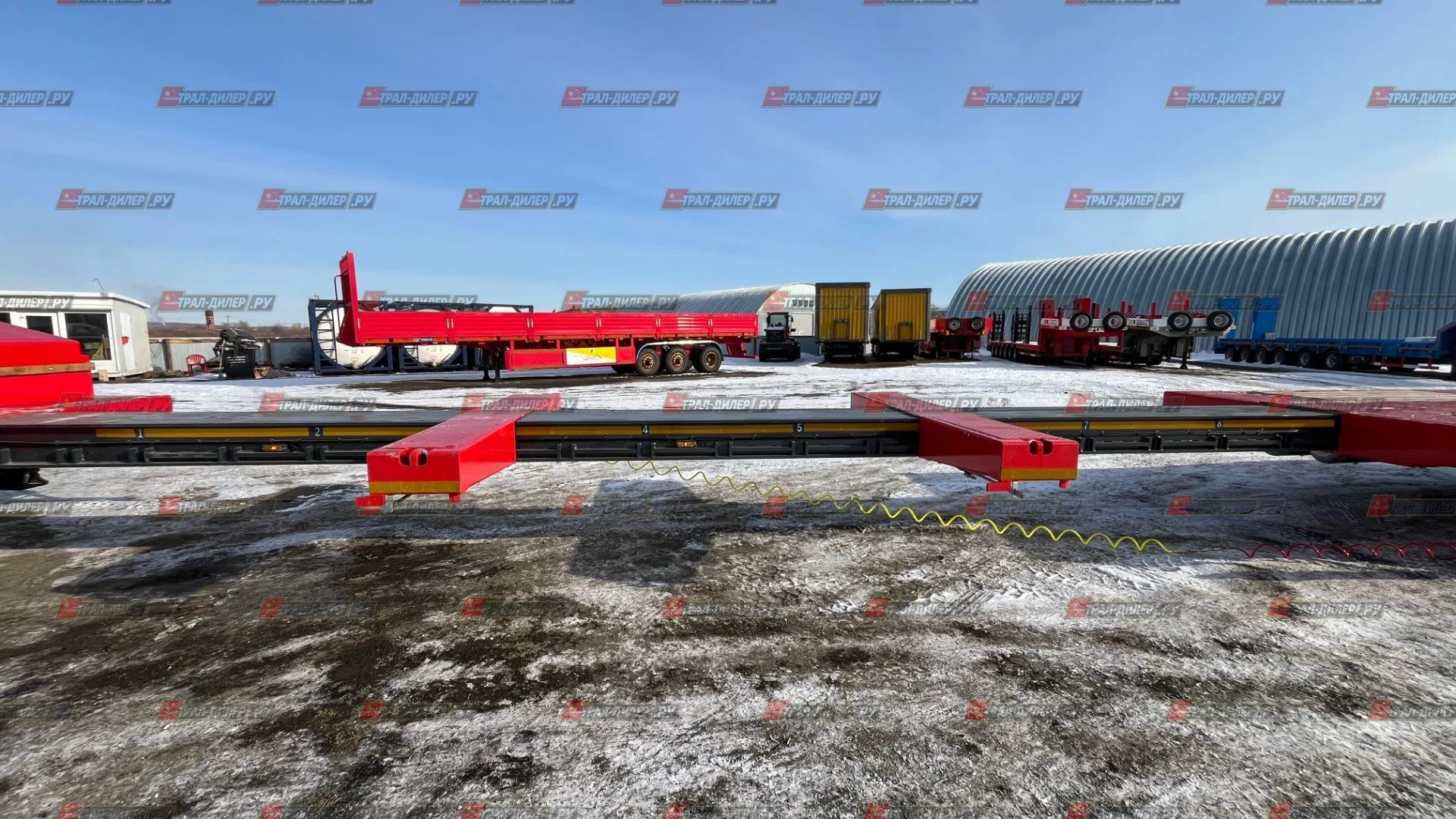 В наличии! Низкорамный раздвижной трал Amur LYR9806TDPW - миниатюра 4