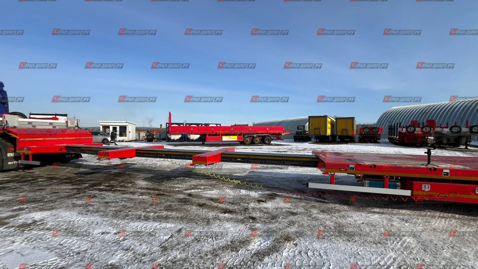 В наличии! Низкорамный раздвижной трал Amur LYR9806TDPW - миниатюра 5
