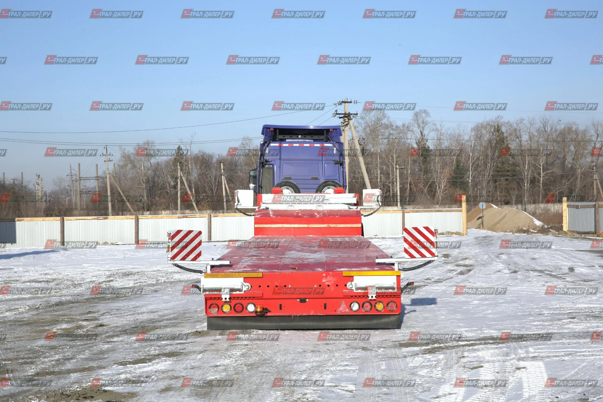 В наличии! Низкорамный раздвижной трал Amur LYR9806TDPW - миниатюра 7