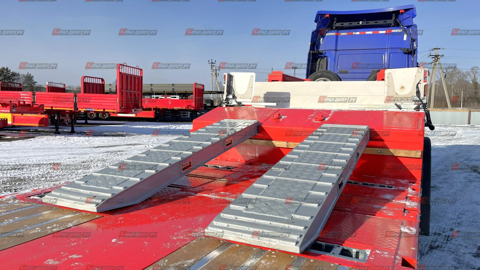 В наличии! Низкорамный раздвижной трал Amur LYR9806TDPW - миниатюра 9