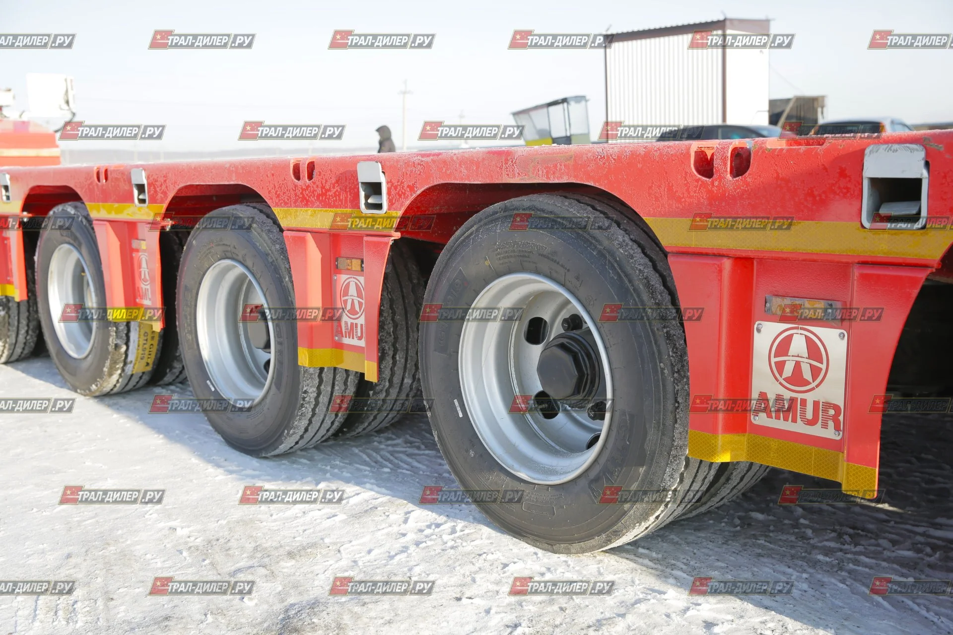 В наличии! Низкорамный раздвижной трал Amur LYR9806TDPW - миниатюра 13
