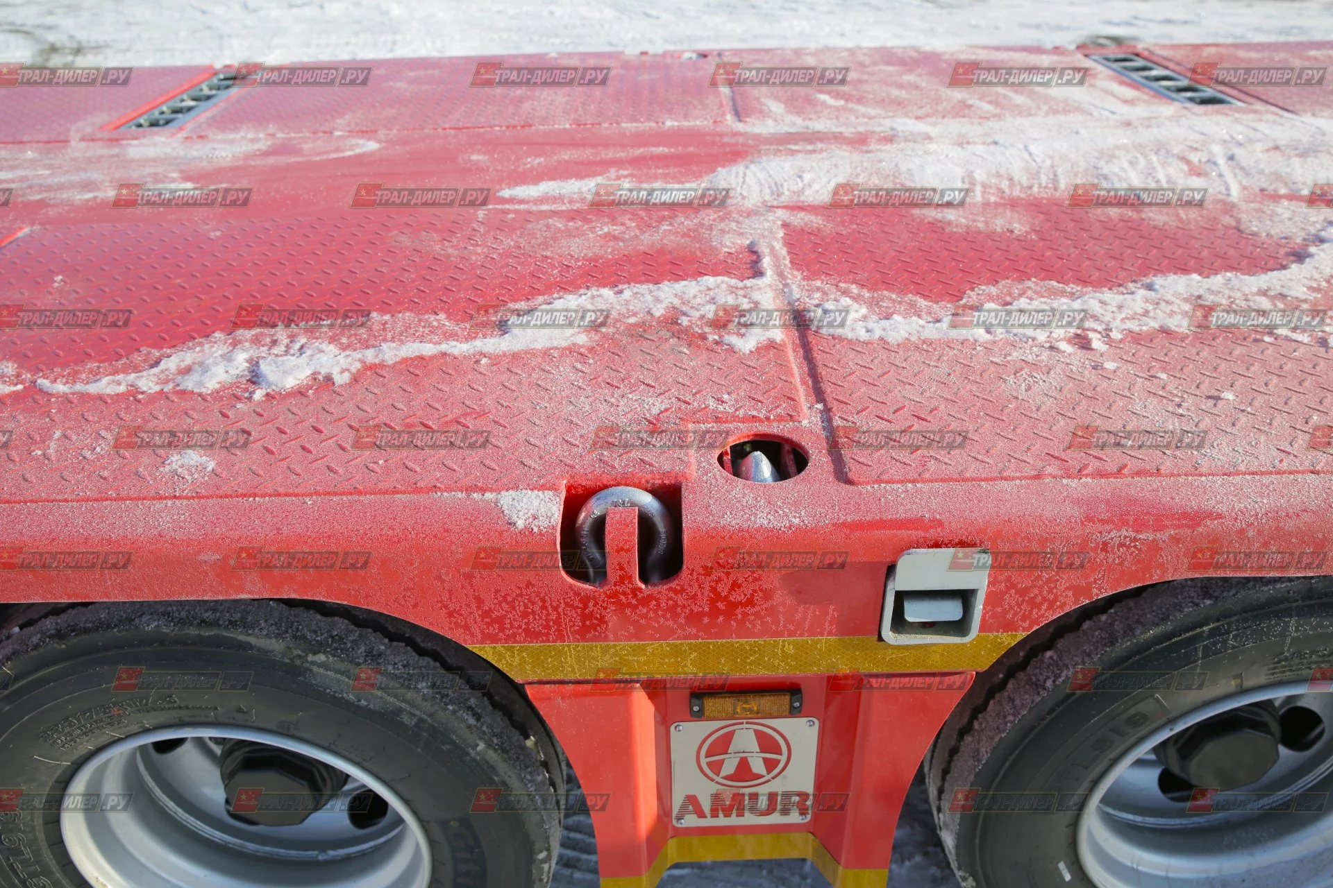 В наличии! Низкорамный раздвижной трал Amur LYR9806TDPW - миниатюра 16