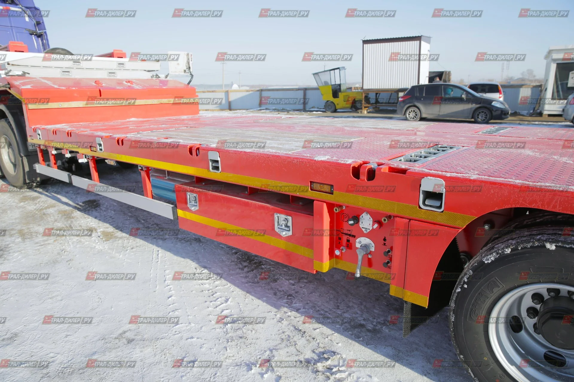 В наличии! Низкорамный раздвижной трал Amur LYR9806TDPW - миниатюра 17