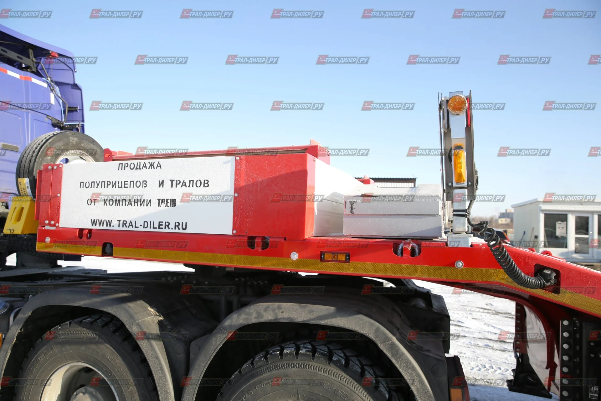 В наличии! Низкорамный раздвижной трал Amur LYR9806TDPW - миниатюра 26