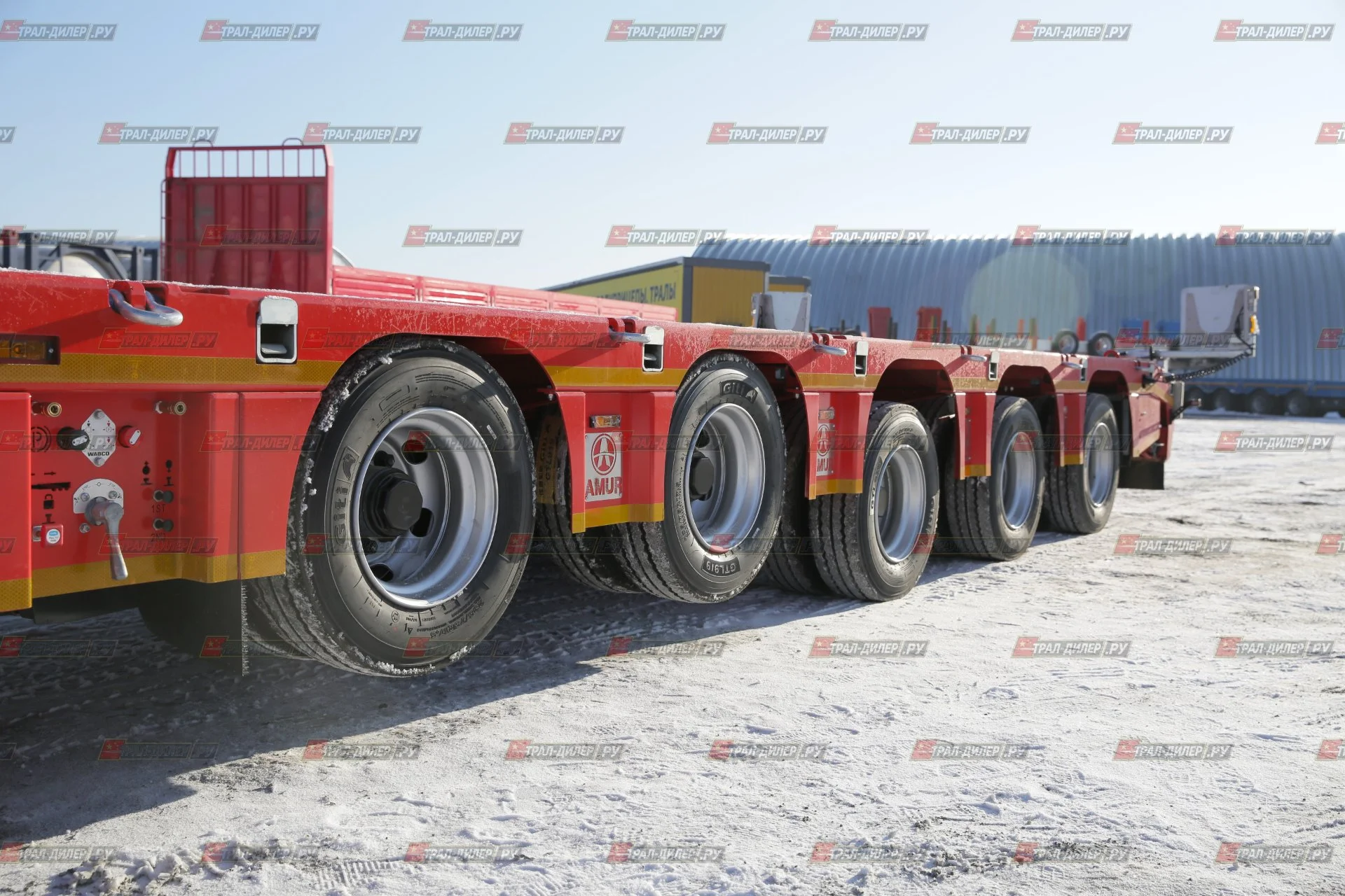 В наличии! Низкорамный раздвижной трал Amur LYR9806TDPW - миниатюра 43