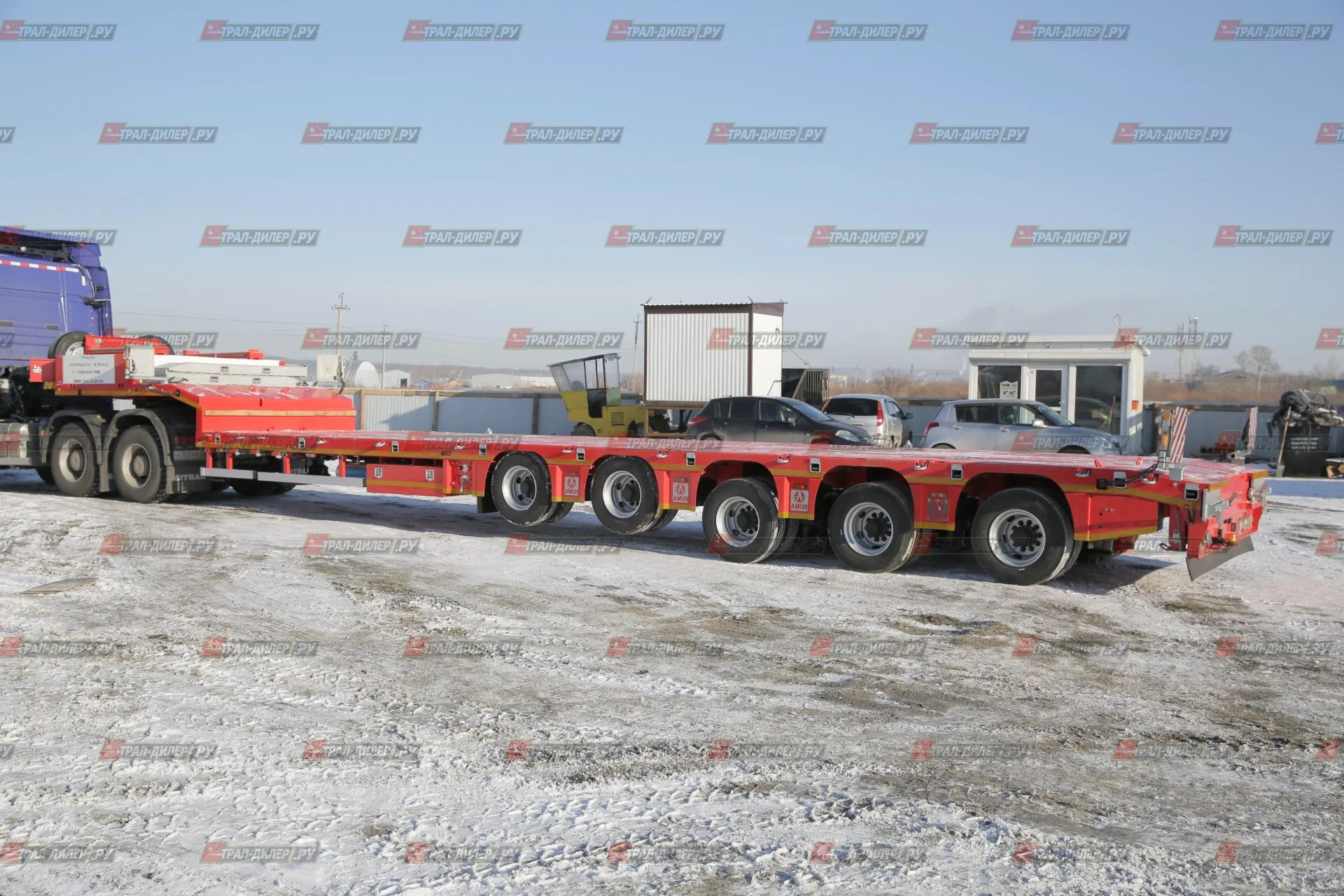 В наличии! Низкорамный раздвижной трал Amur LYR9806TDPW - миниатюра 44