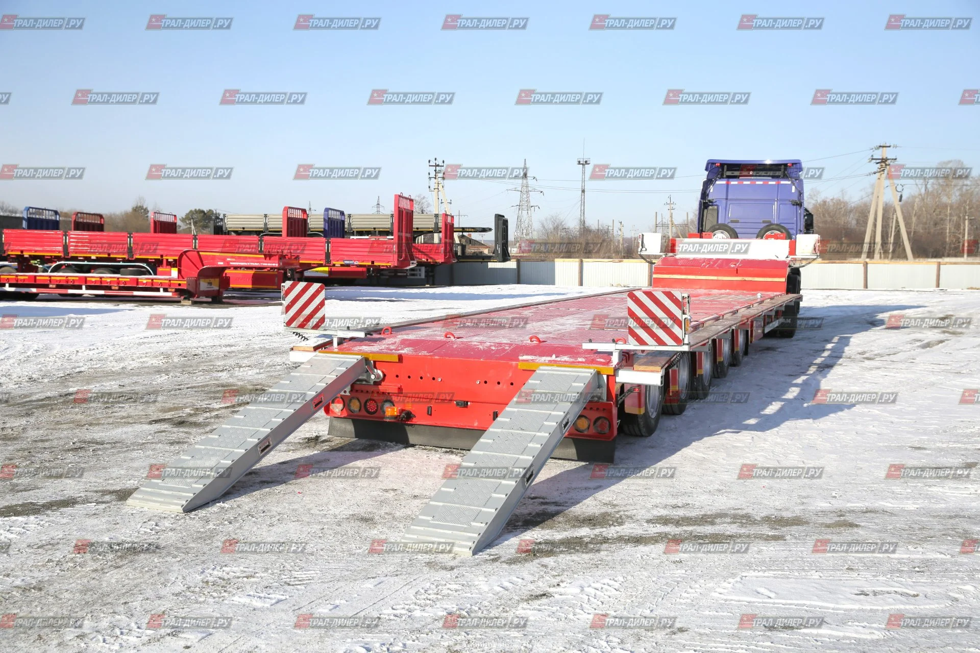 В наличии! Низкорамный раздвижной трал Amur LYR9806TDPW - миниатюра 50