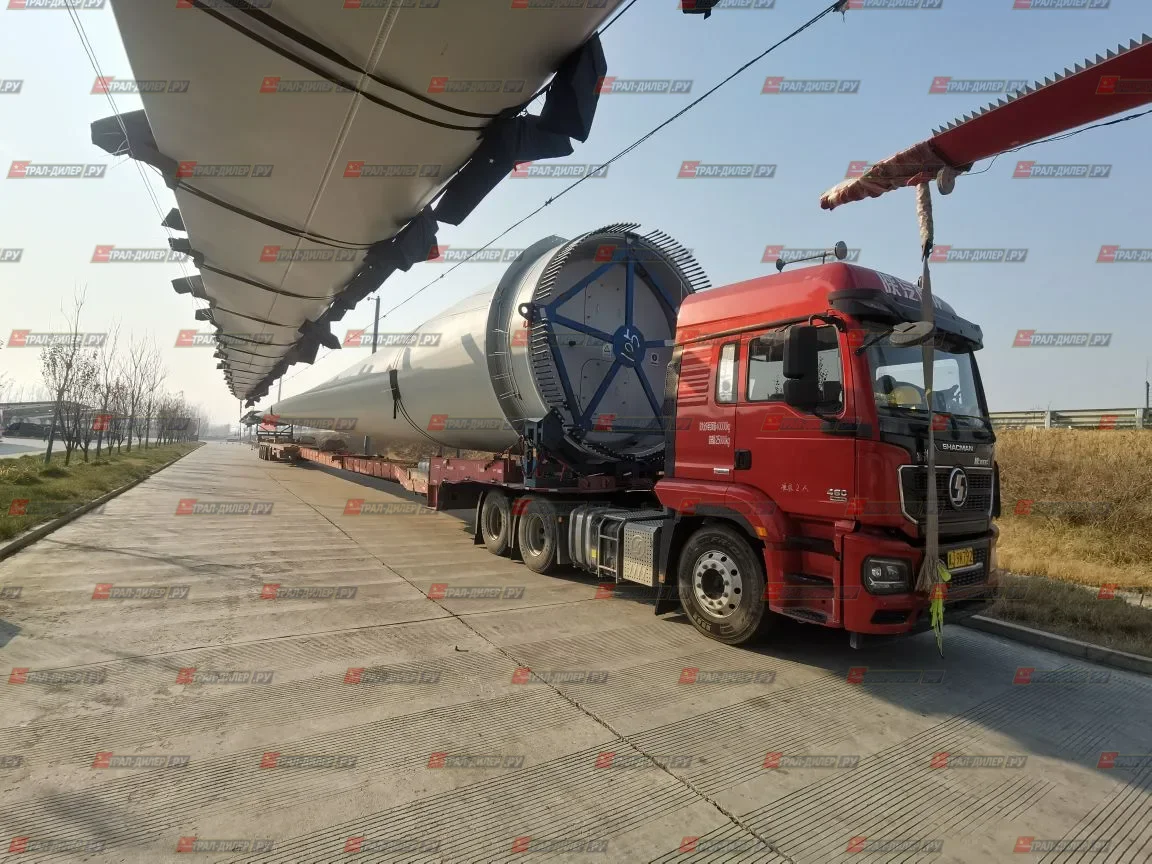 Лопастевоз AMUR  (CIMC) LYR9400TDPW, 5 осей, 40 т - миниатюра 2
