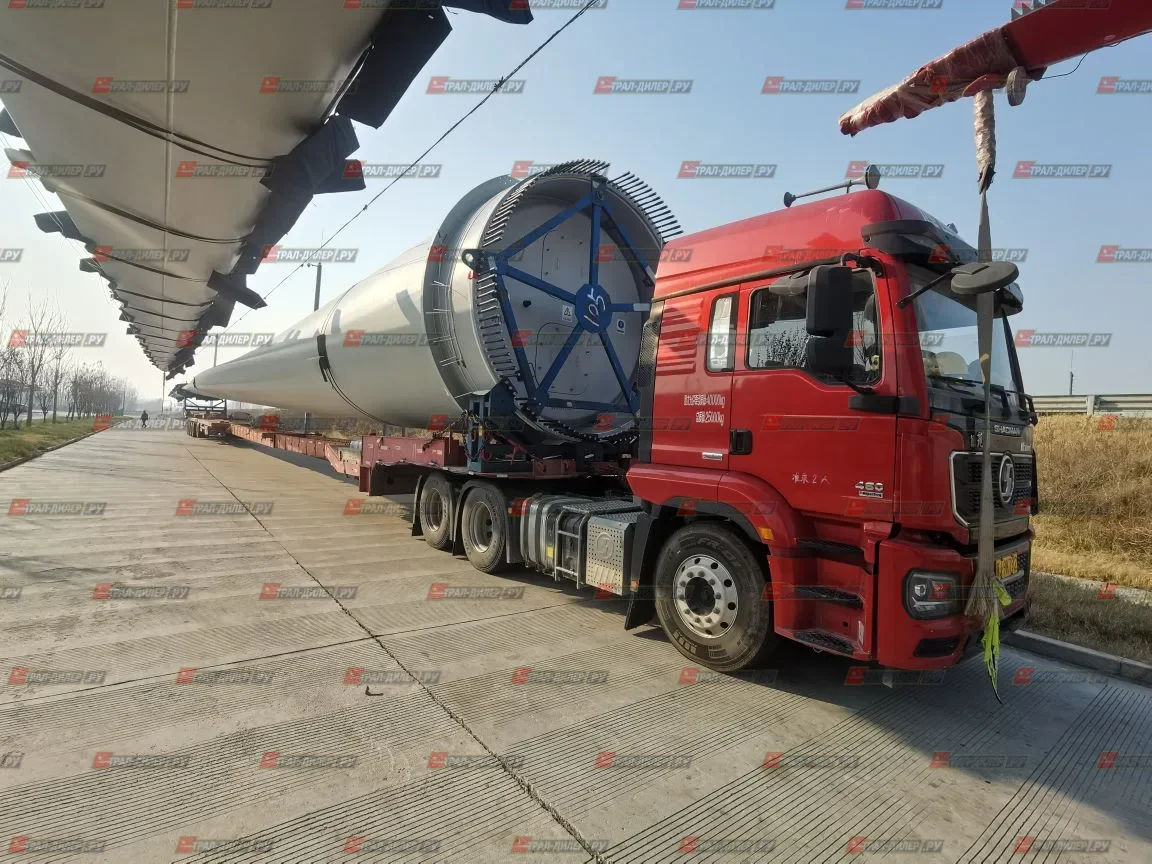 Лопастевоз AMUR  (CIMC) LYR9400TDPW, 5 осей, 40 т - миниатюра 3