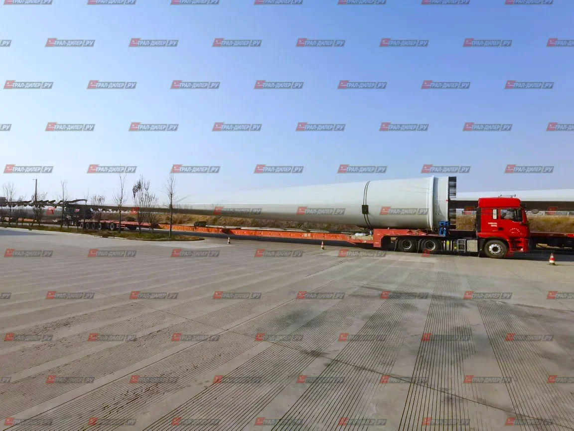 Лопастевоз AMUR  (CIMC) LYR9400TDPW, 5 осей, 40 т - миниатюра 5