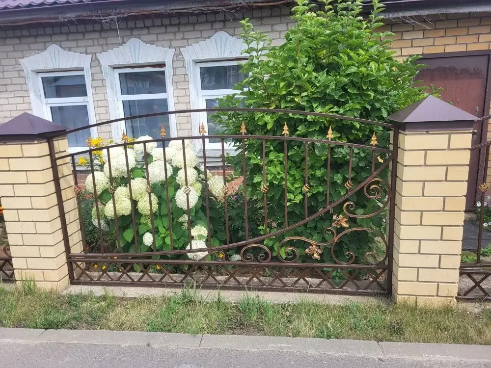 Заборы, навес, терраса, откатные ворота. - миниатюра 4