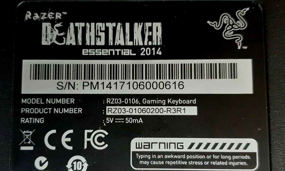 Клавиатура игровая Razer DeathStalker Essential - миниатюра 4