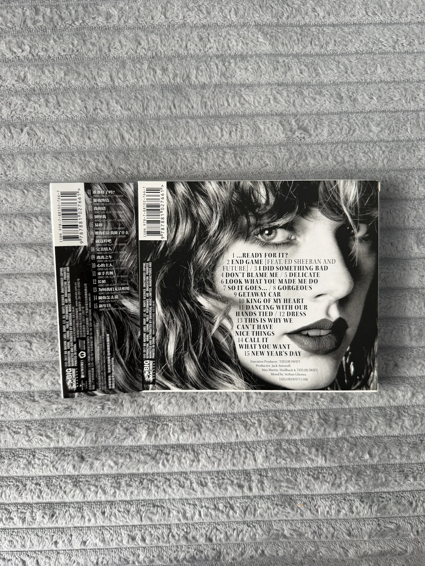 Taylor Swift - Reputation CD Japan - миниатюра 2