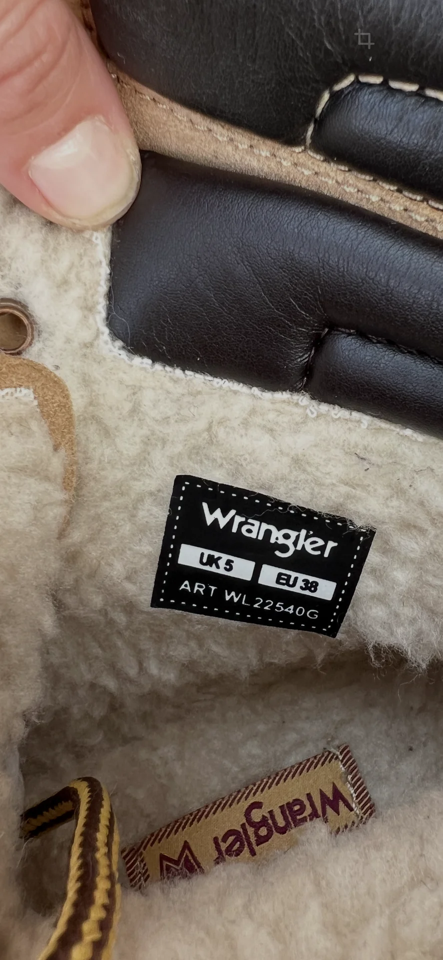 Ботинки женские зимние 38 размер wrangler - миниатюра 7