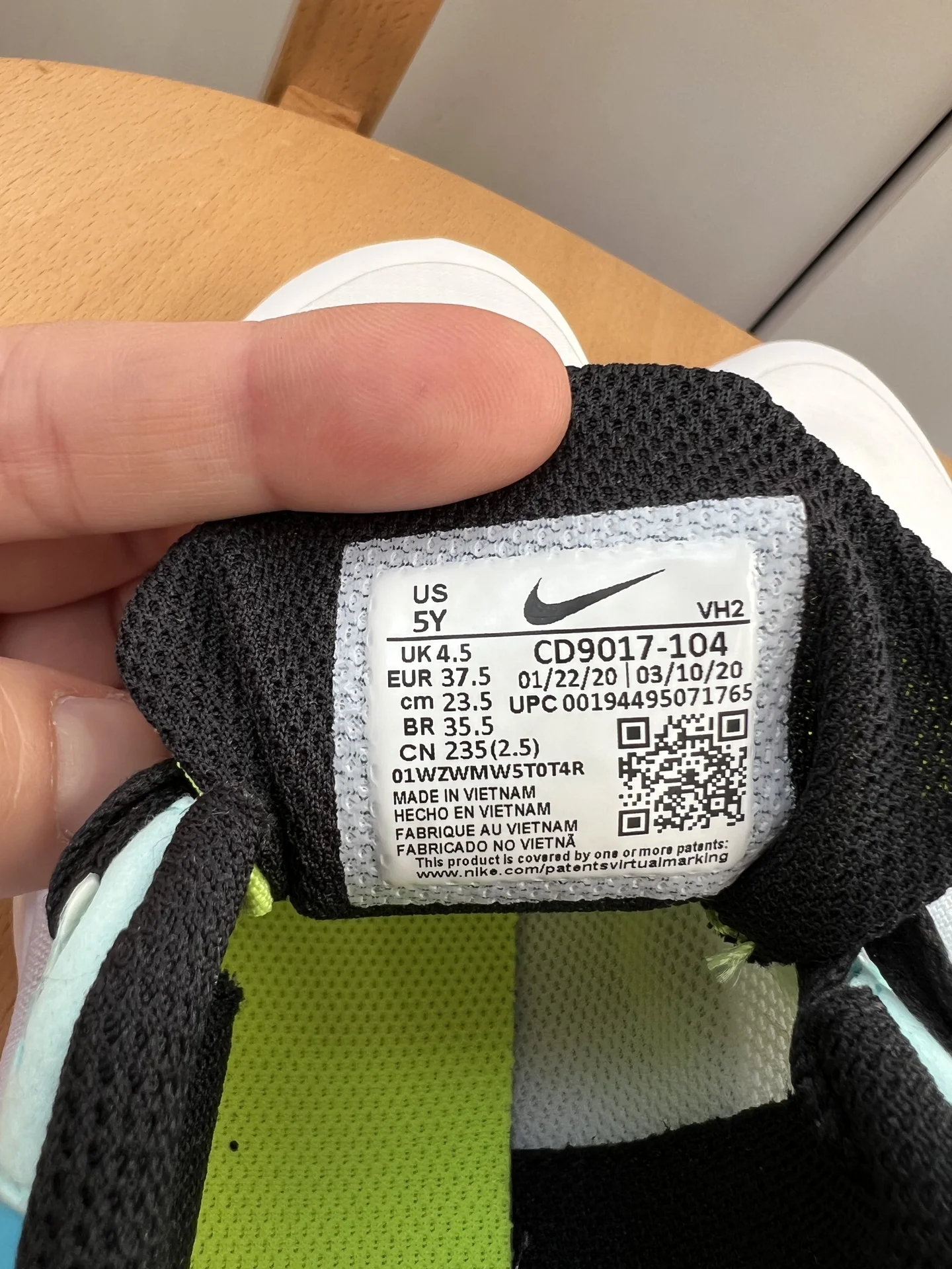 Кроссовки унисекс 37 размер Nike - миниатюра 4