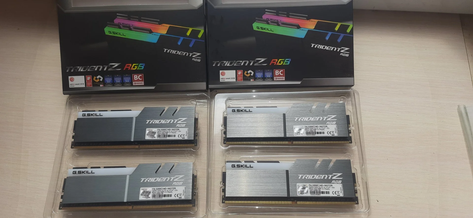 Оперативня память 32gb 3200mhz Gskill triadentZ - изображение 1