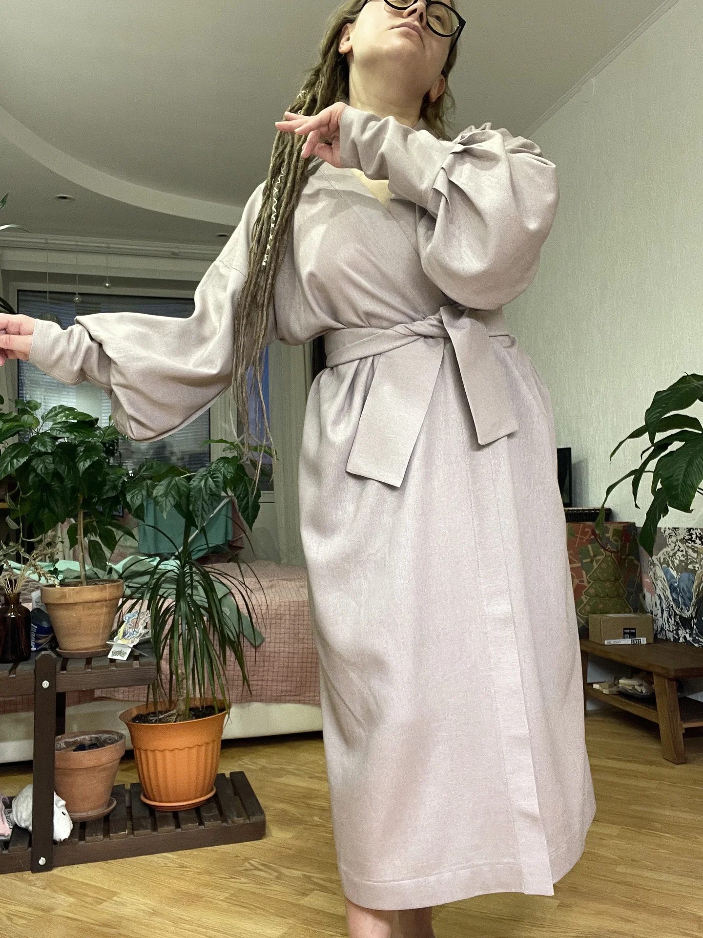Накидка (мантия/кимоно/халат) бохо - миниатюра 7
