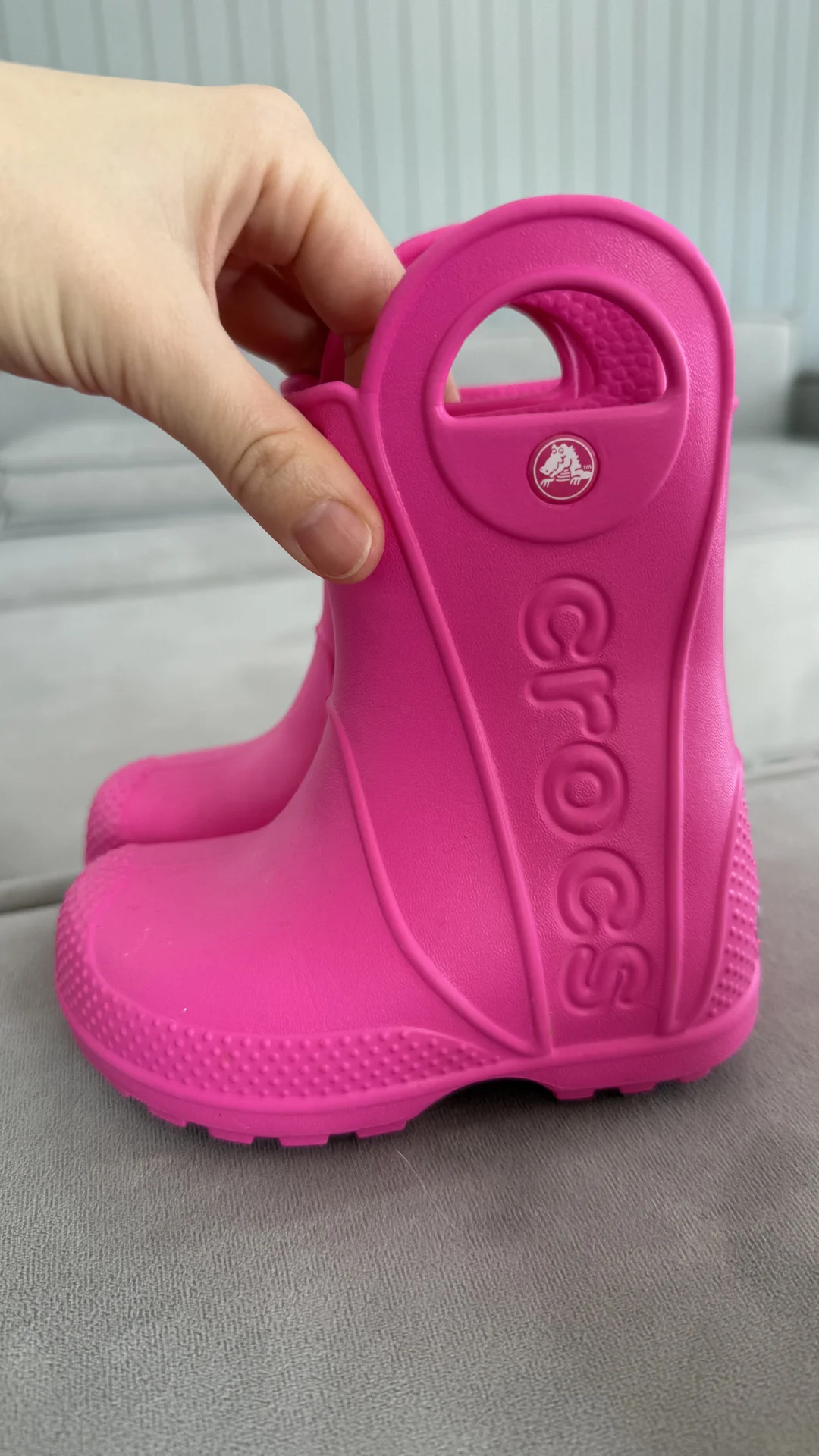 Резиновые сапоги crocs детские c6