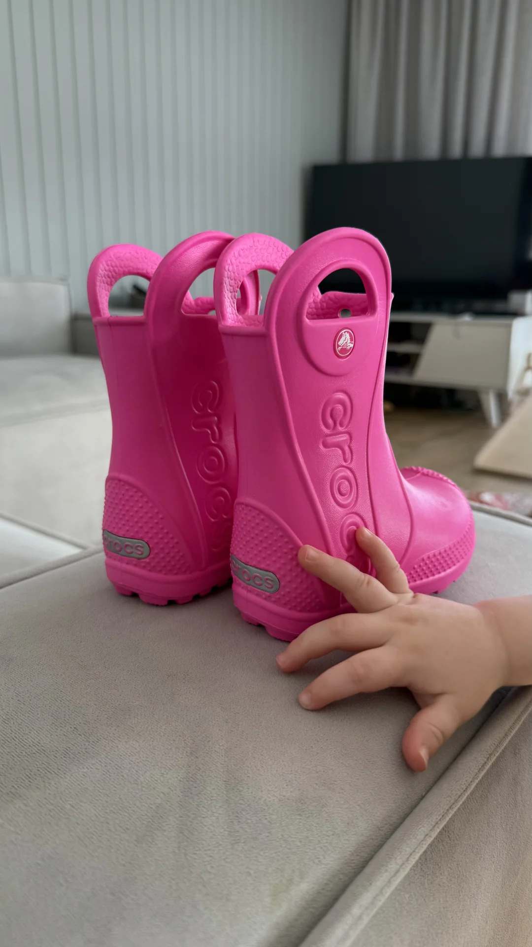 Резиновые сапоги crocs детские c6 - миниатюра 2