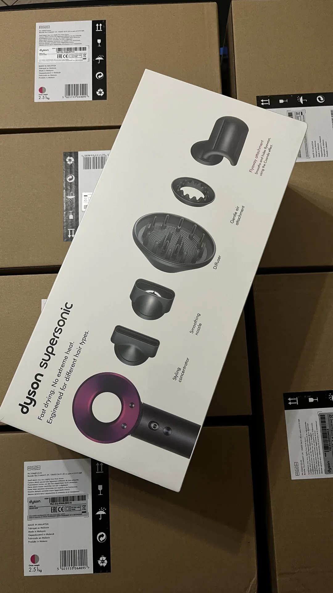 Фен Dyson Supersonic HD08 новый - миниатюра 7