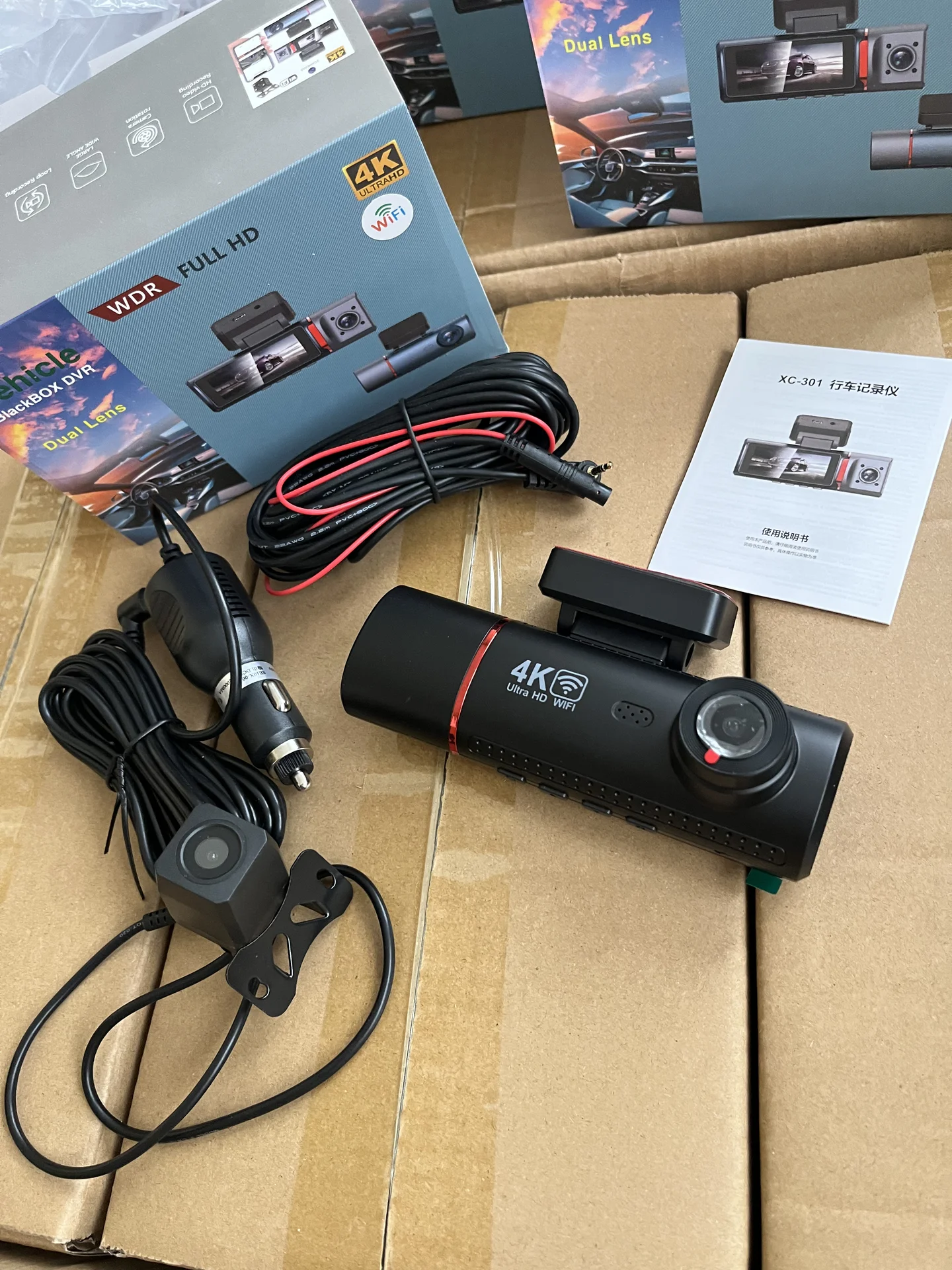 Видеорегистратор автомобильный 4K с Wi-Fi - миниатюра 6