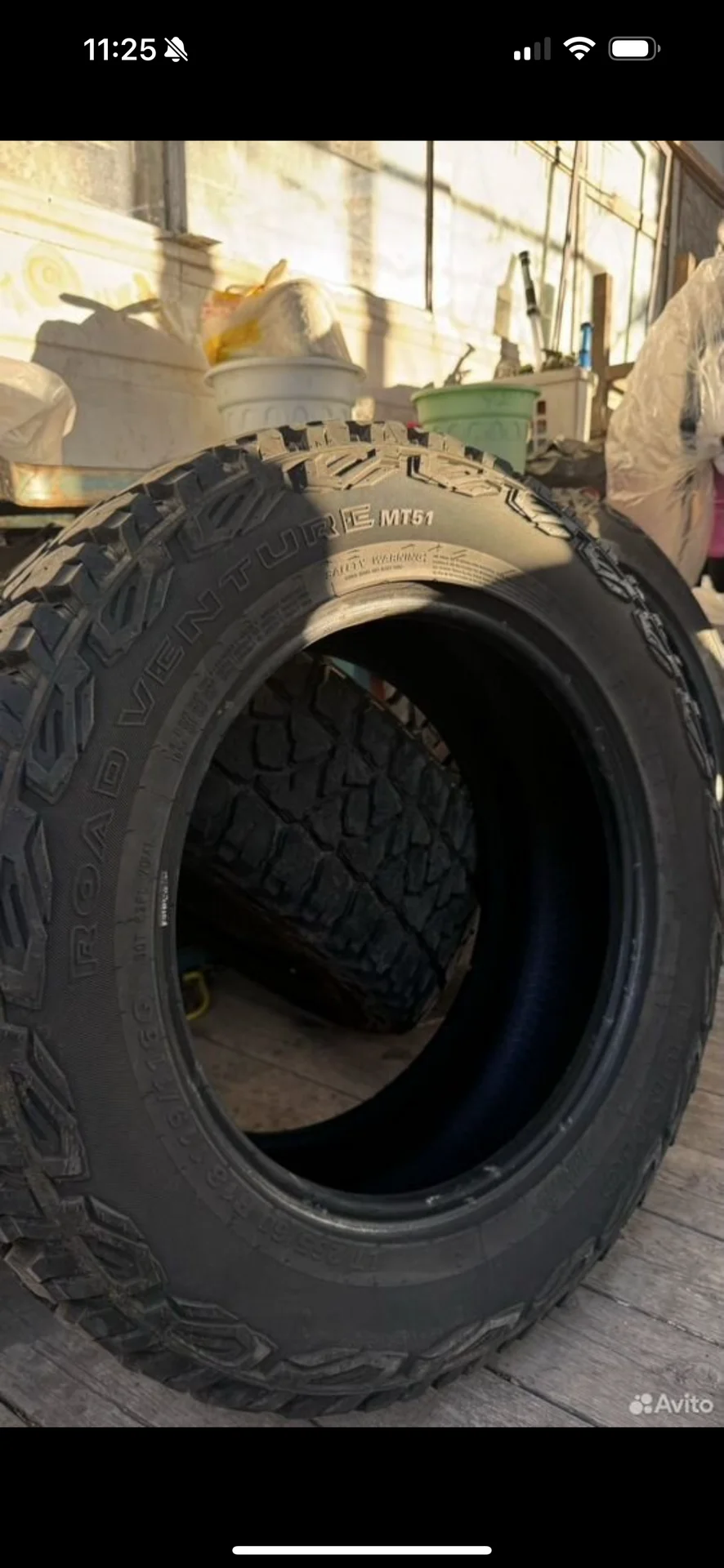 Резина Kumho road venture MT51 255/60 r18 119G - миниатюра 3