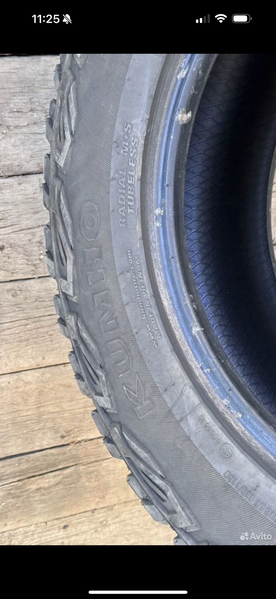 Резина Kumho road venture MT51 255/60 r18 119G - миниатюра 6