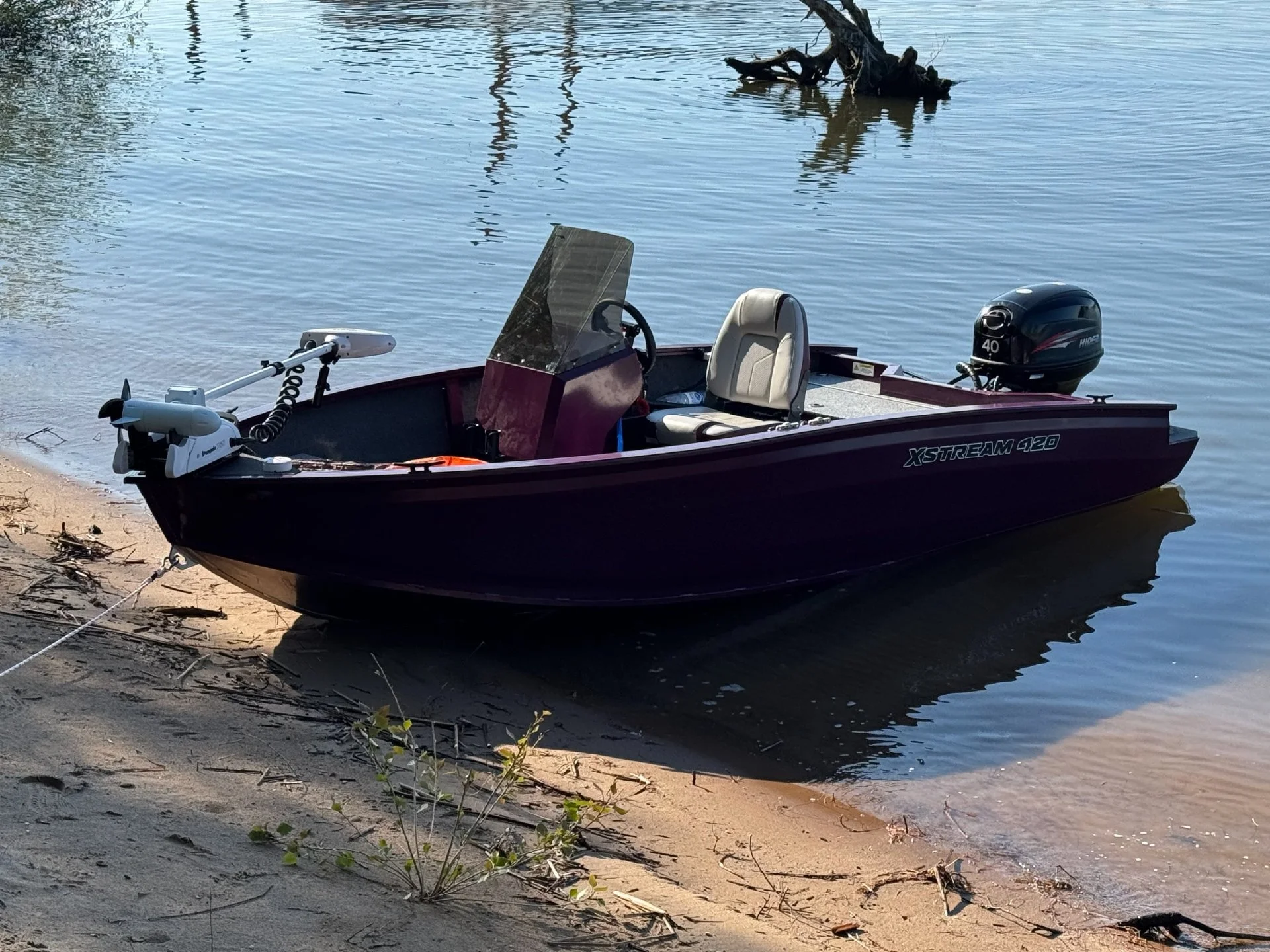 Лодка Xstream 420 S (40 л.с) - миниатюра 3