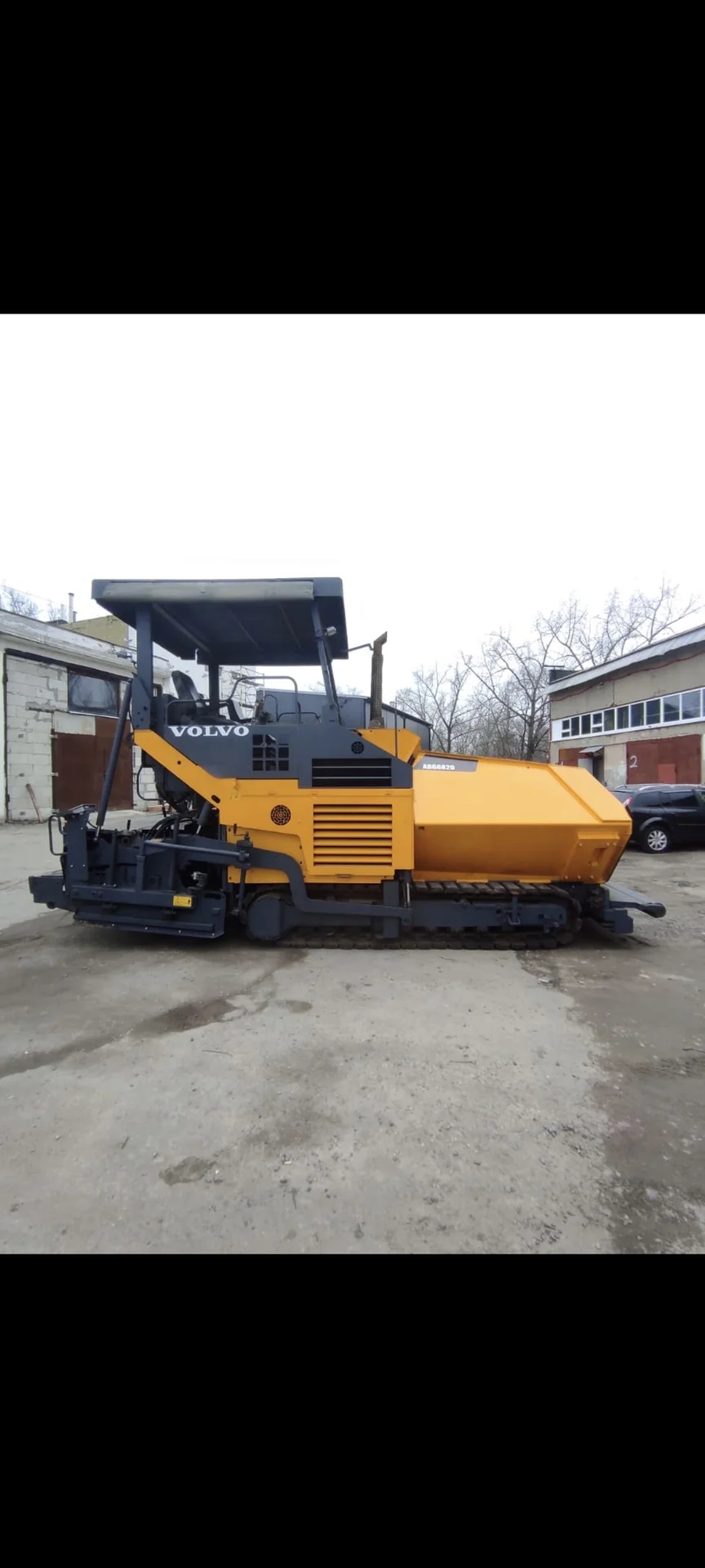 Асфальтоукладчик Volvo ABG 6820 - миниатюра 4