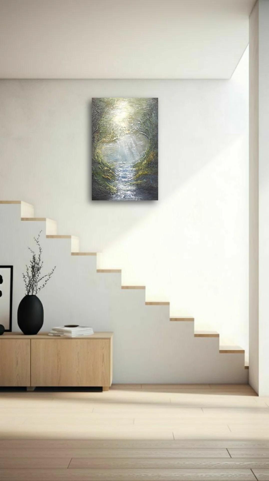Фактурная картина "Свет», 60*40 см - миниатюра 5