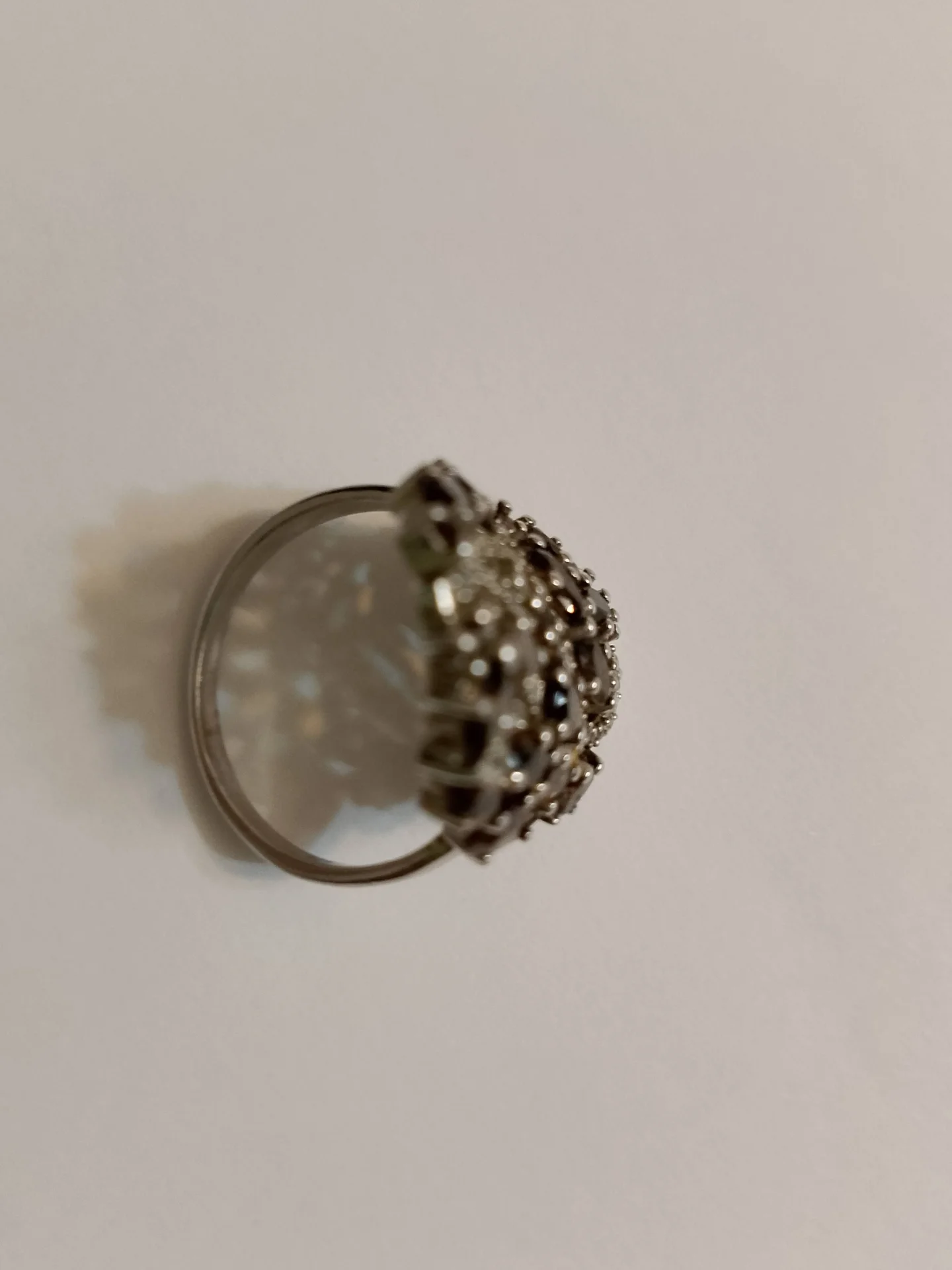 Серебряное кольцо с раухтопазом, р. 20 - миниатюра 3