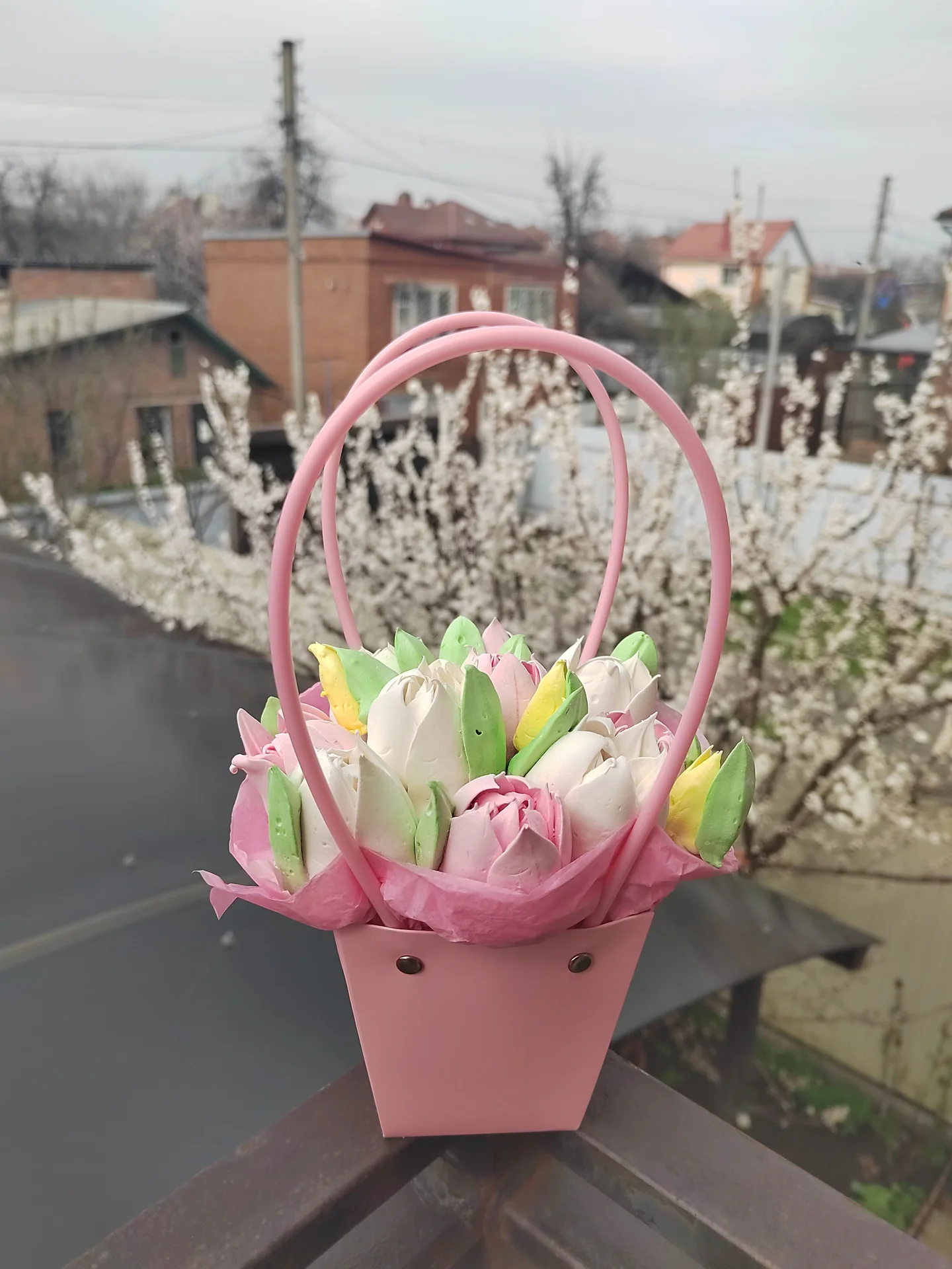 Зефирные тюльпаны - миниатюра 2