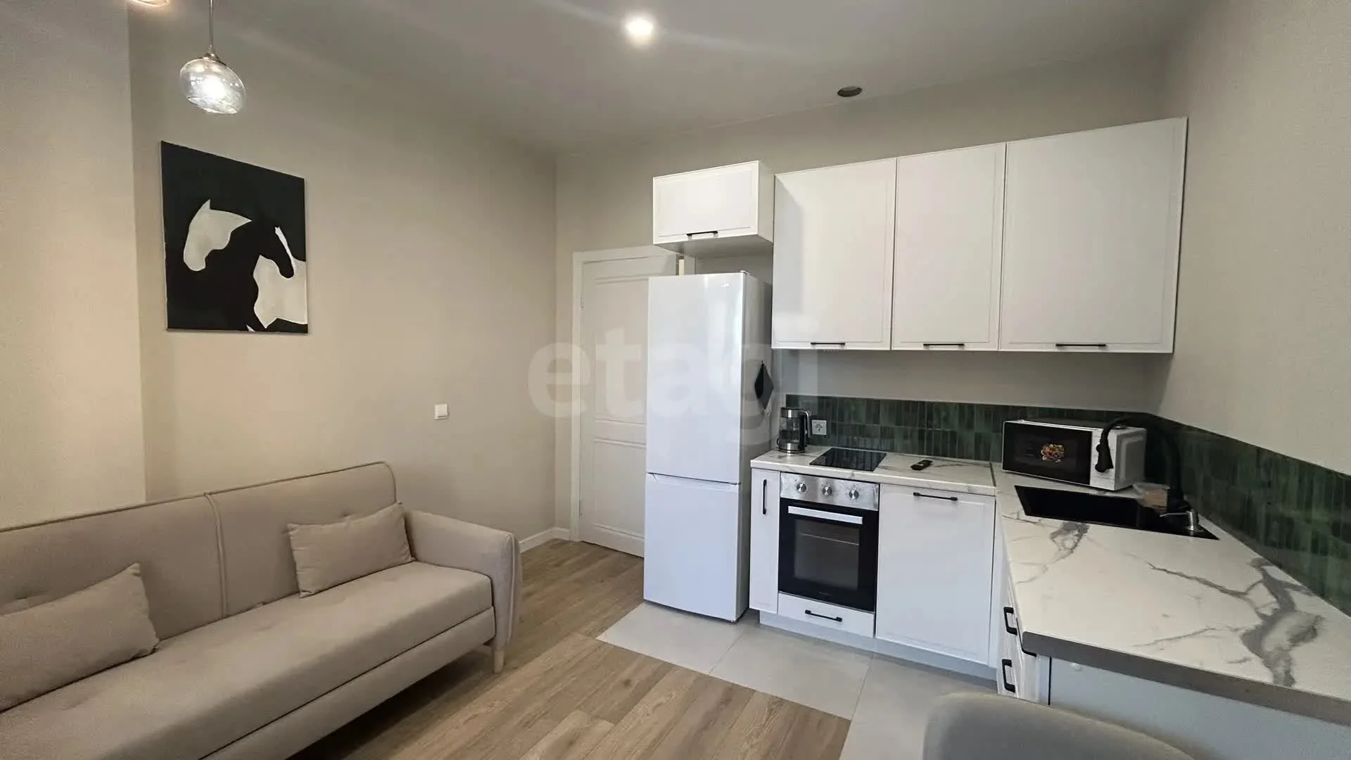 1-к квартира, 34.4м² (улица имени Генерала Корнилова, 9к2) - миниатюра 2