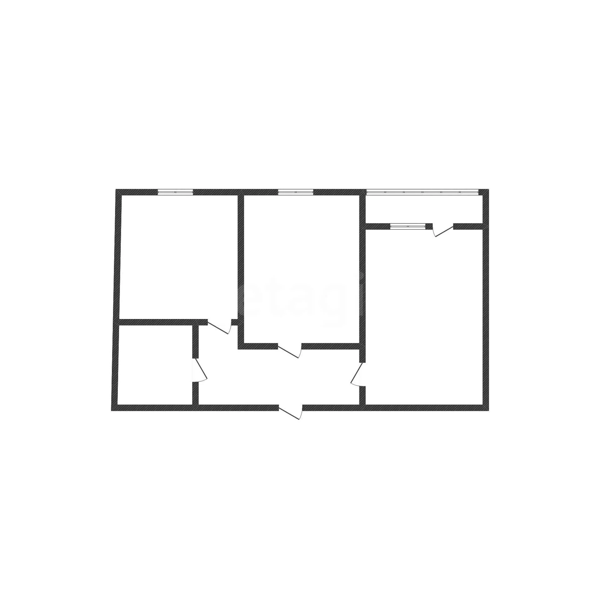 2-к квартира, 50.7м² (улица имени Владимира Жириновского, 7) - миниатюра 11