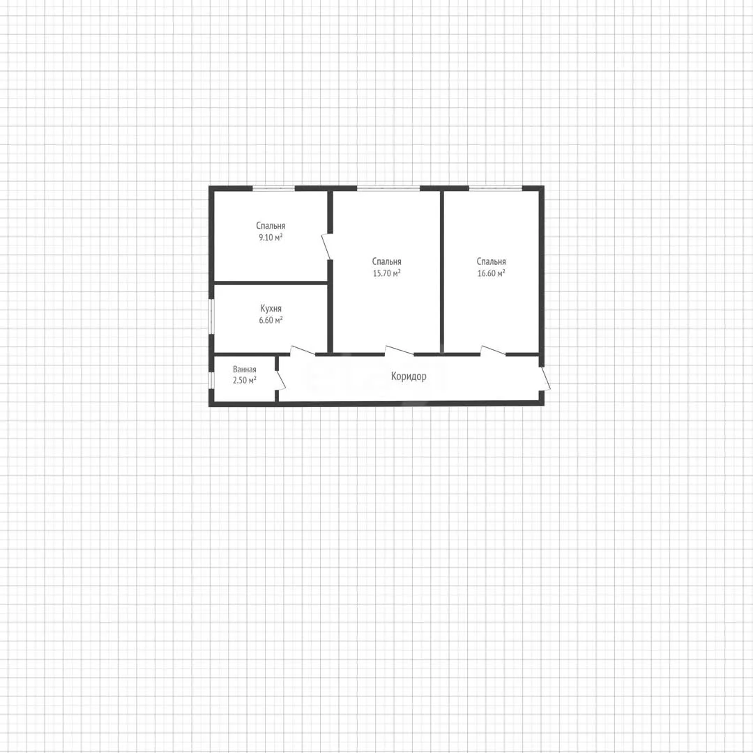 3-к квартира, 86м² (Лесная улица, 7б) - миниатюра 8