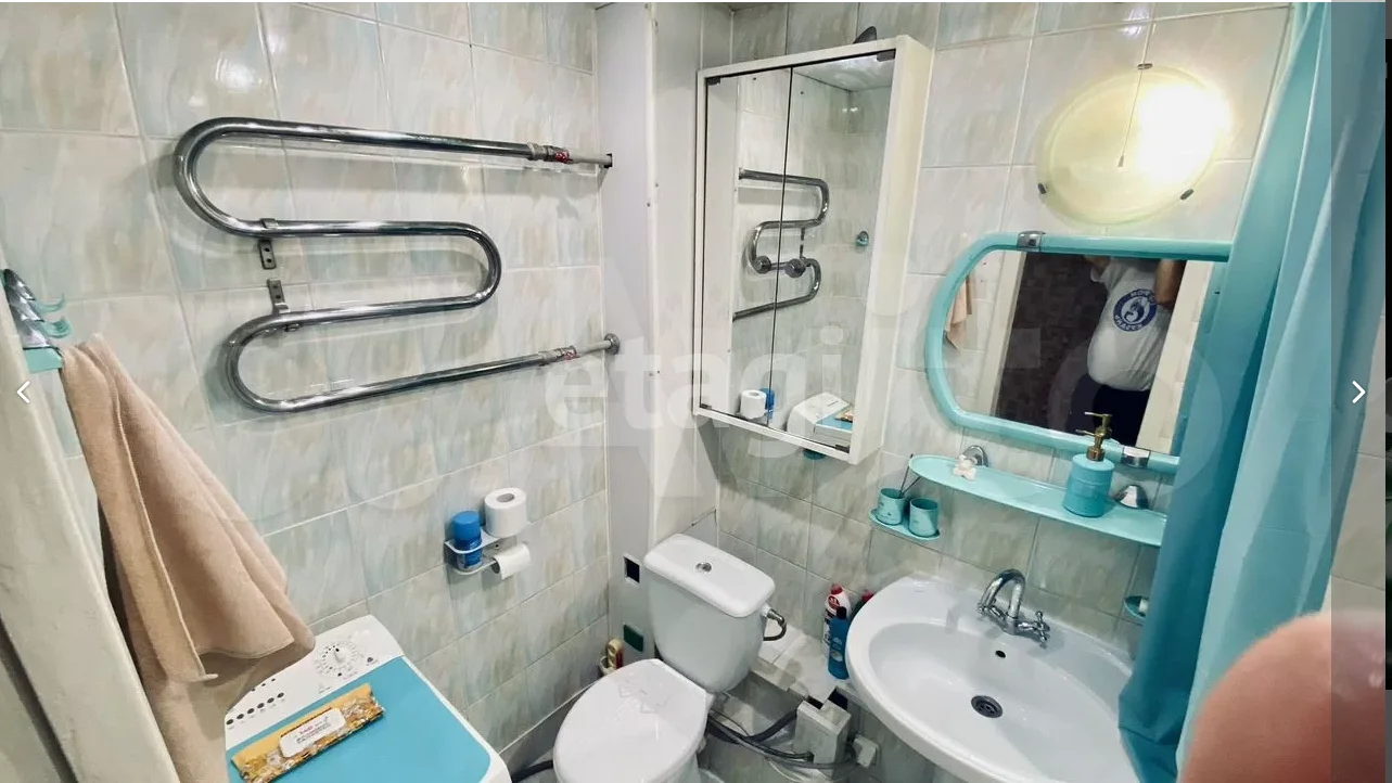 2-к квартира, 45м² (улица Брюсова, 100) - миниатюра 7
