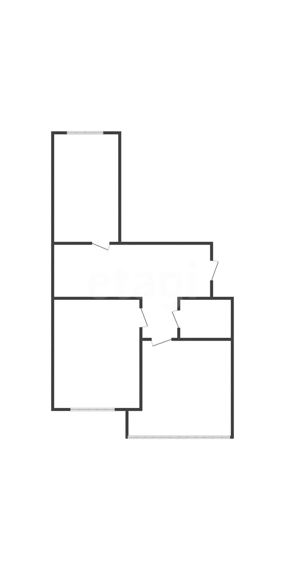 2-к квартира, 61.4м² (улица Тургеневское Шоссе, 1дк4) - миниатюра 6