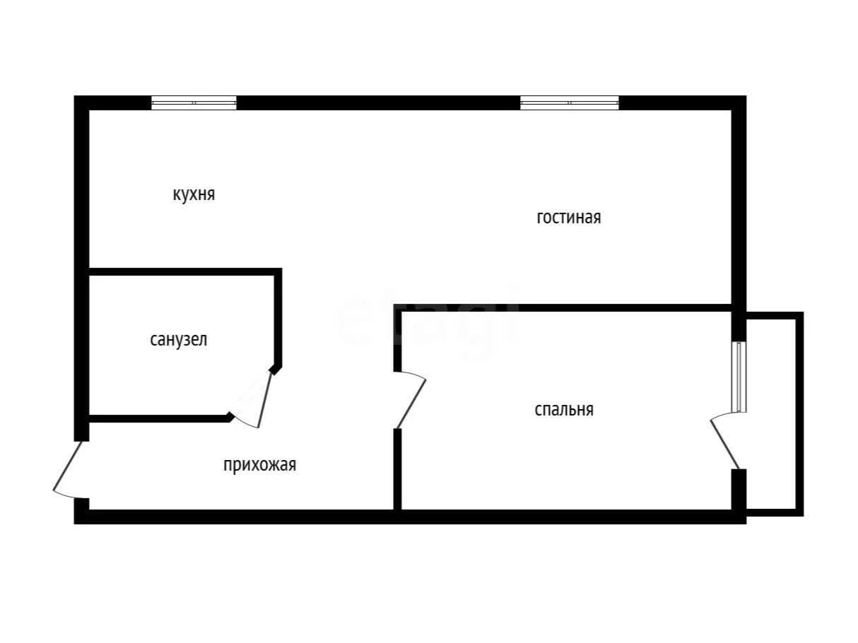 1-к квартира, 39.9м² (улица Братьев Дроздовых, 22) - миниатюра 15