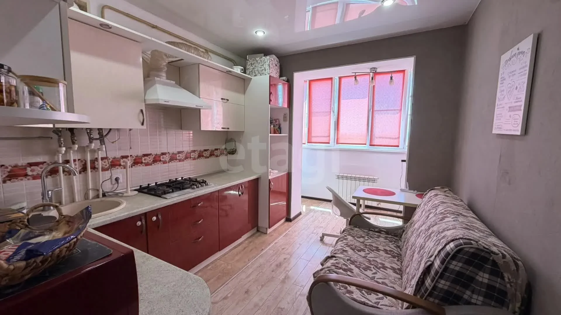 1-к квартира, 34.2м² (Бжегокайская улица, 33/1к1) - миниатюра 4