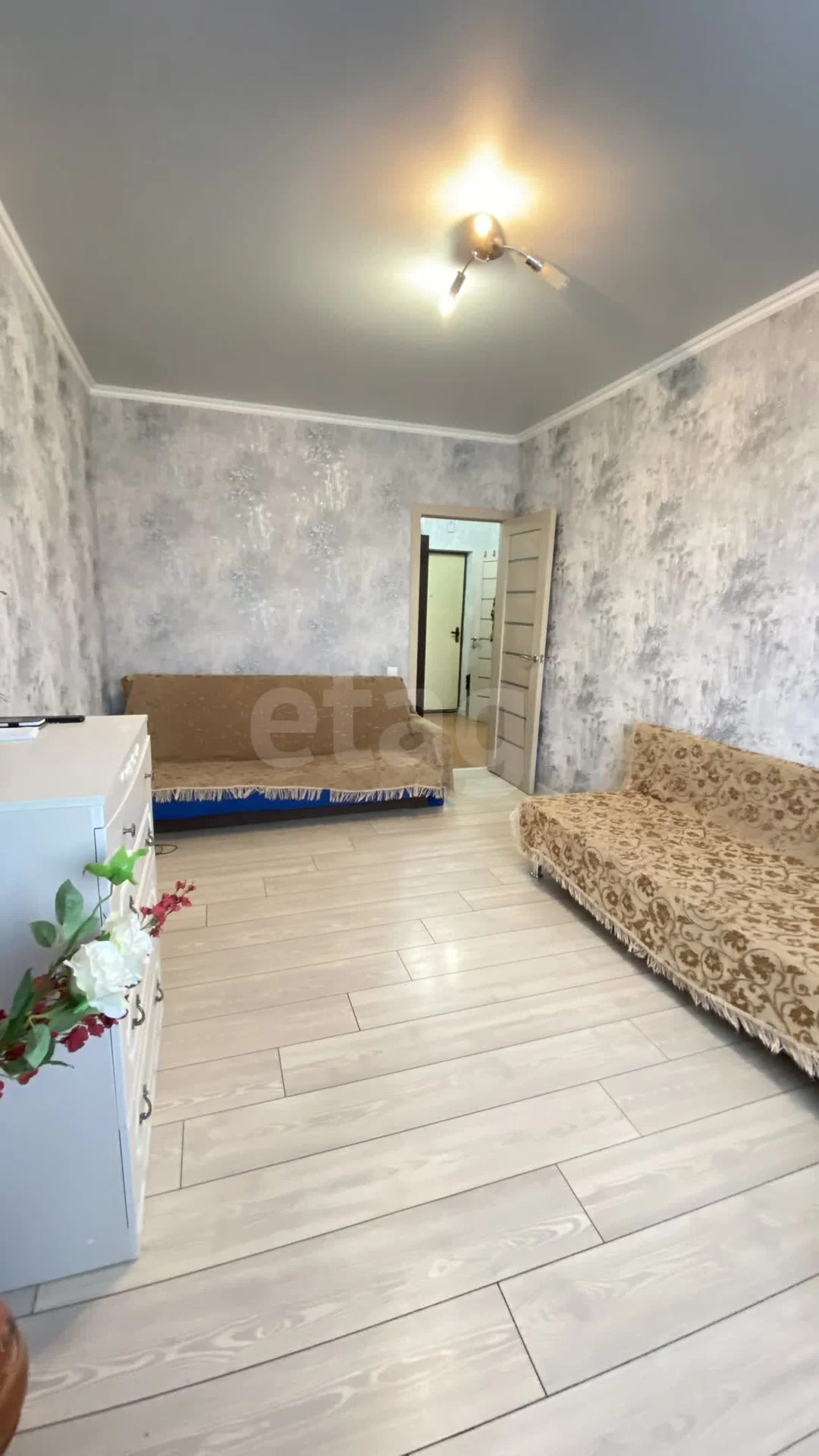 1-к квартира, 34м² (улица Петра Метальникова, 3/1к1) - изображение 1